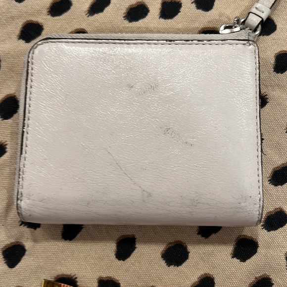 Vintage Coach small white leather wallet - Picture 3 of 6